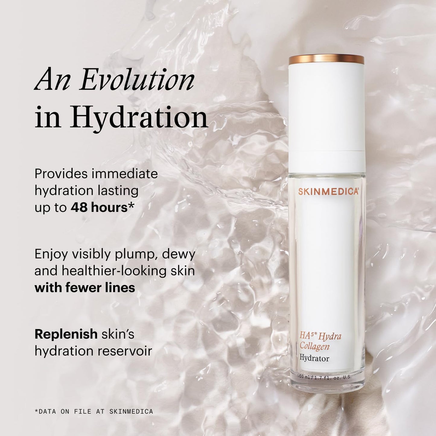SkinMedica HA5 Hydra Collagen Hydrator with Vegan Collagen (NEW PACKAGING), Age-Defying Skincare for Women with Hyaluronic Acid for Visibly Plump Skin (1.7 Fl Oz)