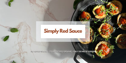Dave's Gourmet Organic Simply Red Sauce - Non GMO, Vegan, Gluten Free Tomato Sauce