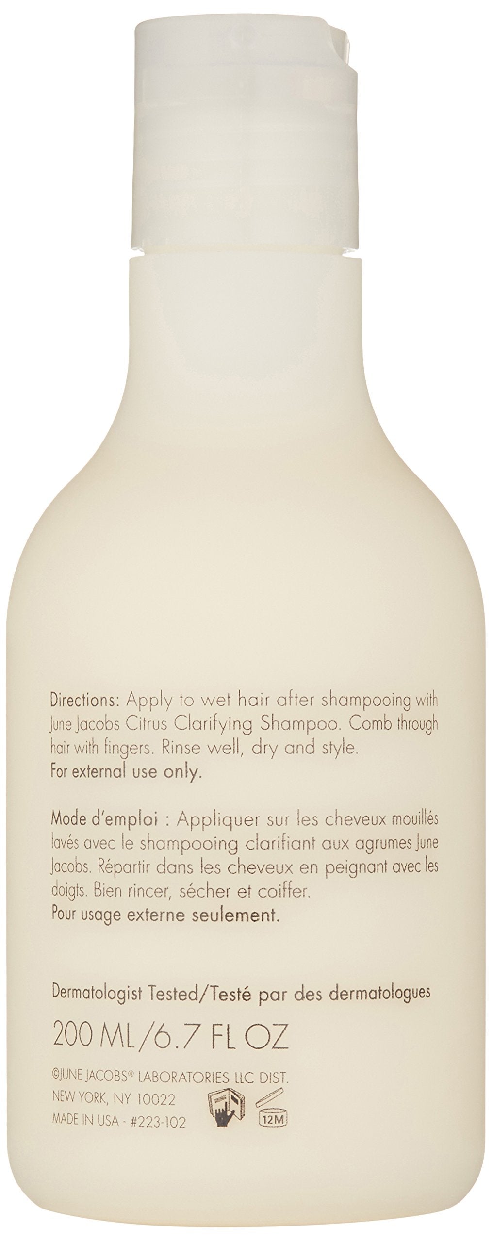 June Jacobs Citrus Clarifying Conditioner, 6.7 Fl Oz