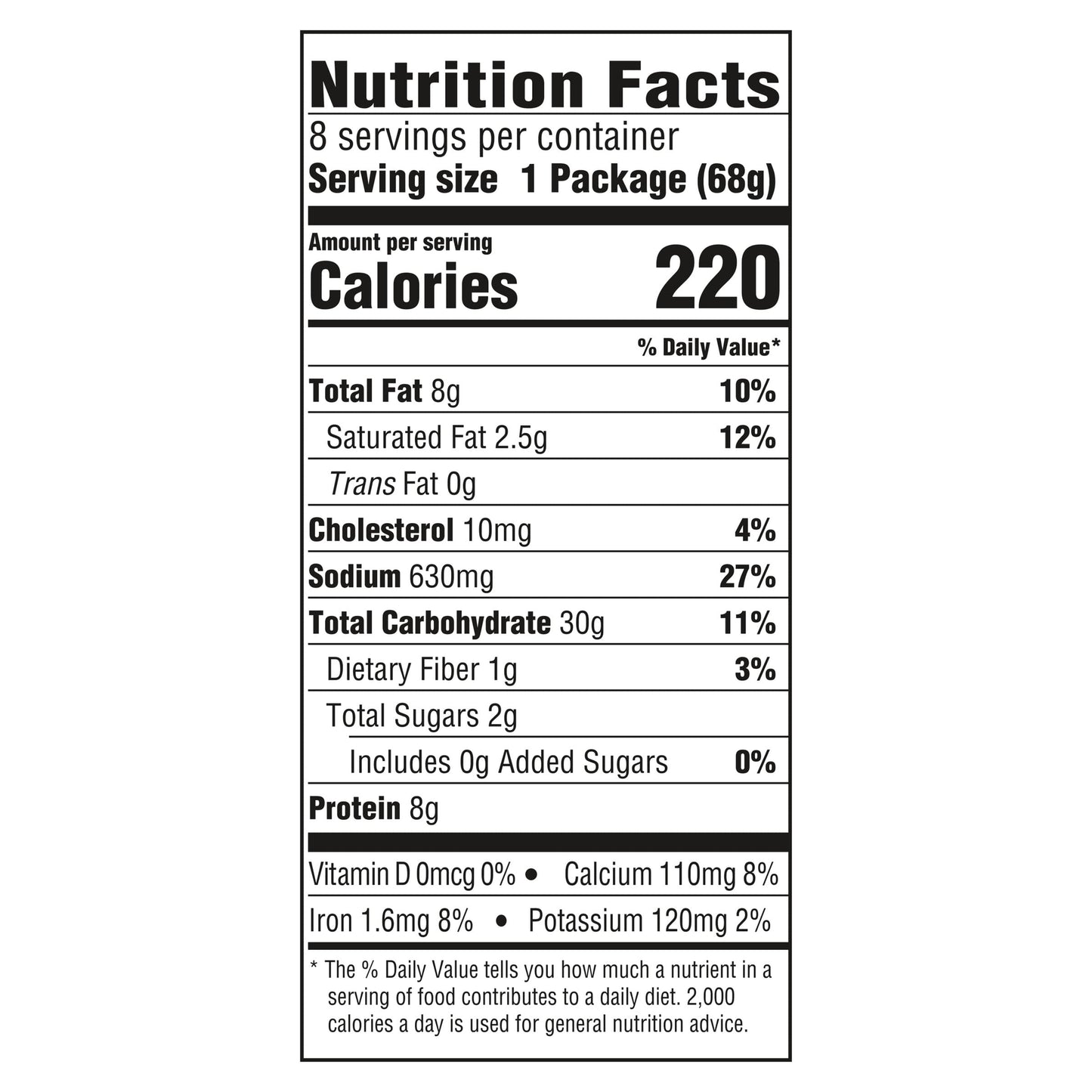 Kraft Deluxe Mac and Cheese, 8 Cups, for Easy Dinner or Dinner Sides, Original Flavor, No Artificial Flavors or Dyes, 2.39 oz