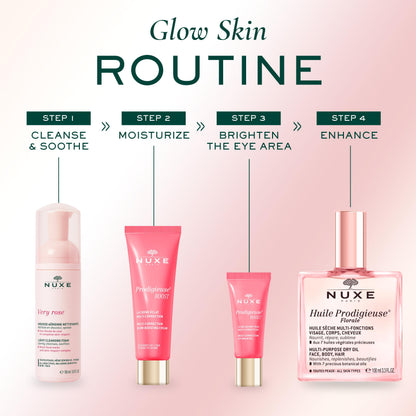 Nuxe Prodigieuse Boost Multi-Correction Glow-Boosting Cream with Hyaluronic Acid, Reduces Signs of Aging, 1.35 Fl Oz