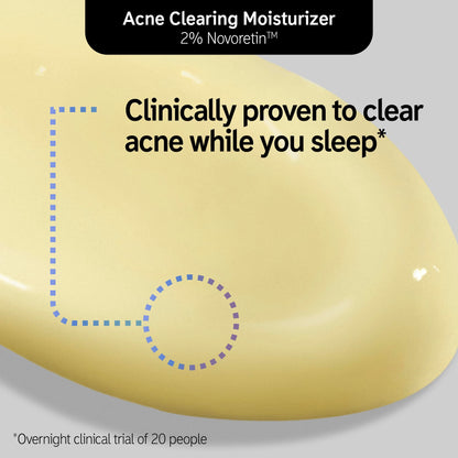 The INKEY List SuperSolutions Novoretin 2% Moisturizer, Skin Clearing Moisturizer to Reduce Blemishes and Breakouts While You Sleep, Non-Comedogenic 1.69 fl oz