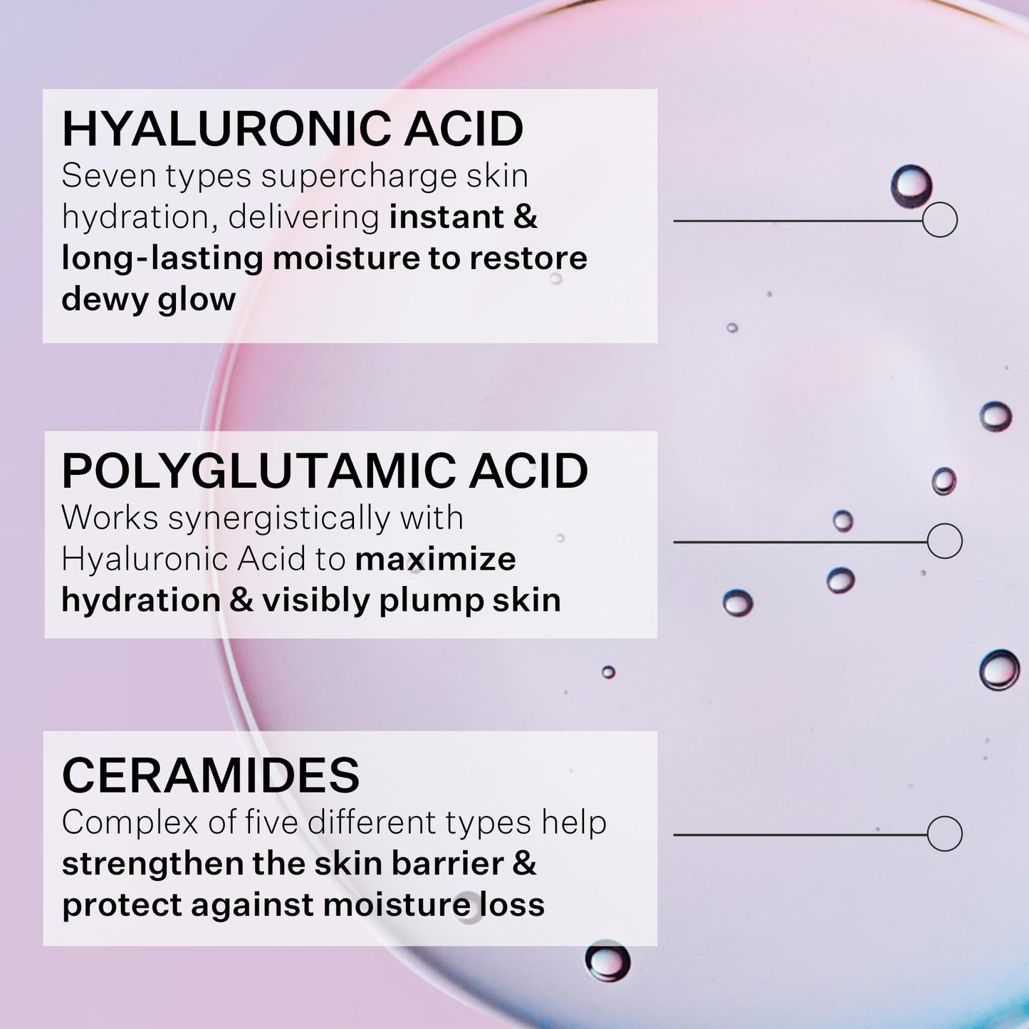StriVectin Multi Action Hydration Multiplier Serum with Hyaluronic Acid, Ceramides and Peptides for Dehydrated, Dry Skin