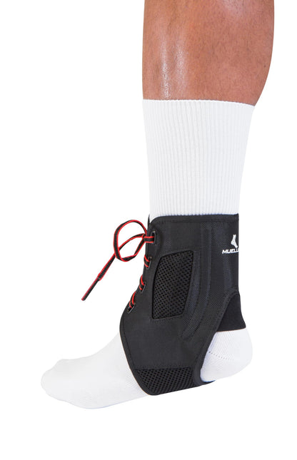 MUELLER Sports Medicine AFT3 Ankle Brace, Ankle Pain Relief Support for Men and Women, Ideal for Sprains, Strains, Arthritis, Black