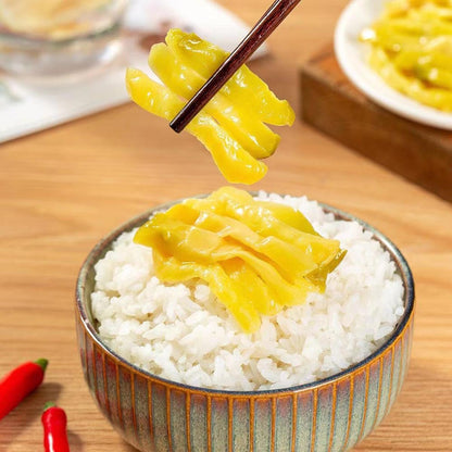 Pickled mustard (15g*12 packs) 180g (6.3oz.) Sichuan pickled mustard served with pickles