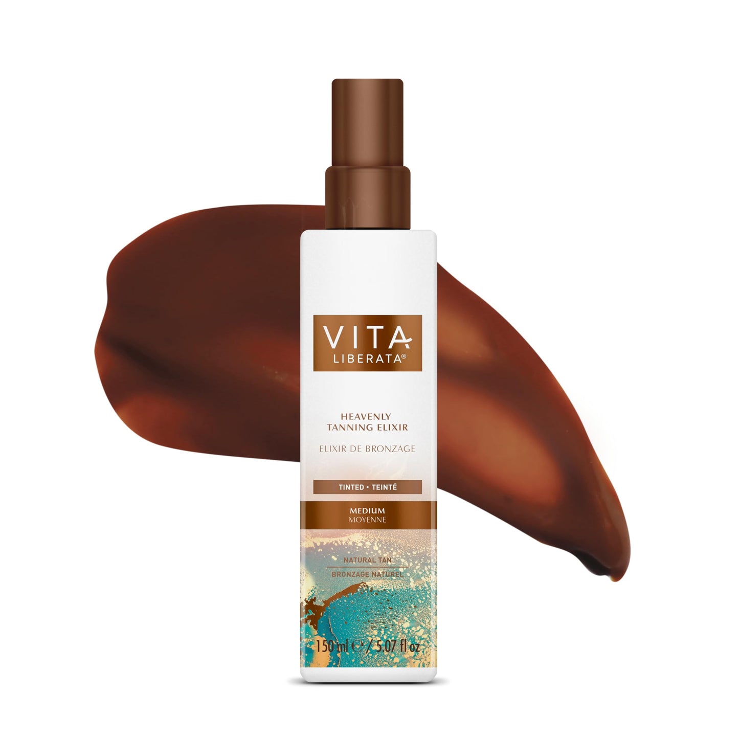 Heavenly Tanning Elixir Untinted Medium, 150ML