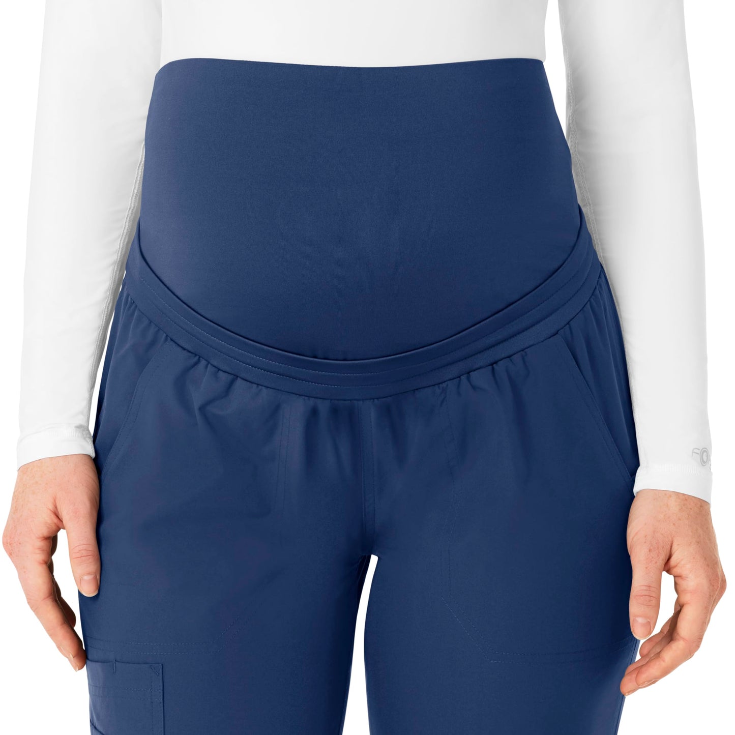 Carhartt Women's Maternity Jogger Scrub Pant - Navy, XS