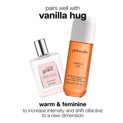 philosophy amazing grace eau de parfum - clean & floral women's perfume - with notes of bergamot, lily of the valley & musk - long lasting fragrance - 2 fl oz
