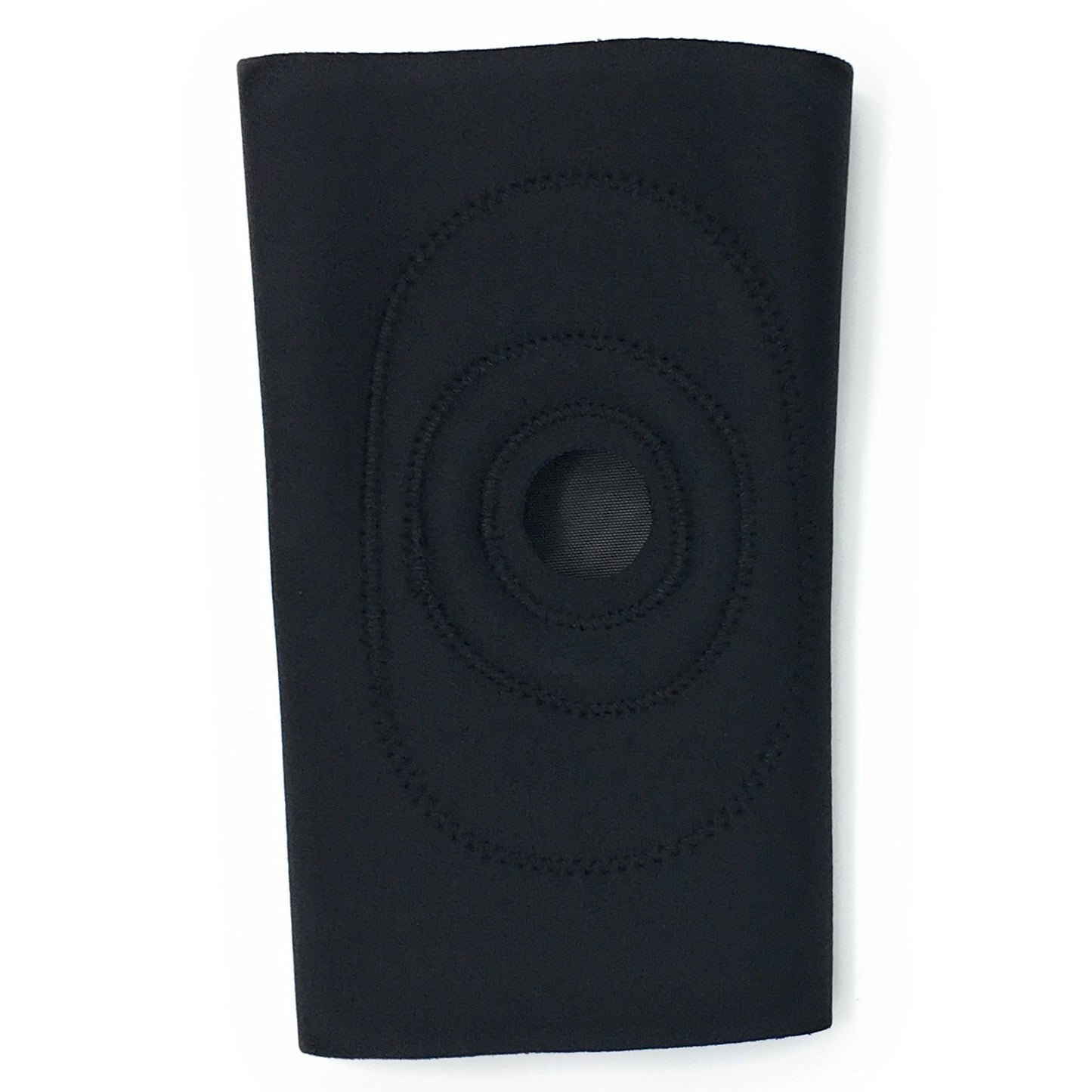 OTC Knee Support, Encircling Stabilizer Pad, Neoprene, Black, Medium