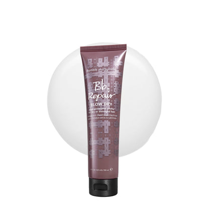 Bumble and bumble. Repair Blow Dry Heat Protective Styling Cream | For Damaged Hair + Smoothing | Seals Split Ends and Prevents Breakage | For Medium to Thick Curly, Wavy, Straight Hair Types, 5 Fl Oz