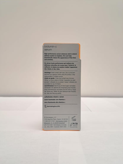 Dermalogica Biolumin-C Serum, Vitamin C Dark Spot Serum for Face with Peptide and AHA - Exfoliates and Reduces Unbalanced Pigmentation for Brighter, Firmer Skin