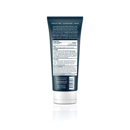 Oars + Alps Anti-Dandruff Shampoo with 2% Salicylic Acid, Made with Spirulina, Charcoal, + Green Algae Extract, 8 Fl Oz