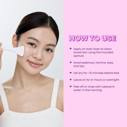 TONYMOLY Mask Melt PDRN + Hyaluronic Acid Wrapping Mask, Overnight Hydrating Face Mask with Second-Skin Technology for Firmness, Elasticity & Radiance, Deep Moisture Treatment, 2.7 fl oz