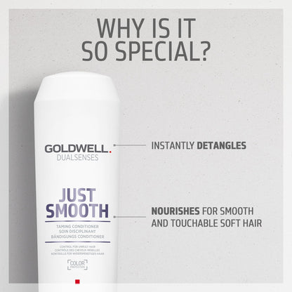 Goldwell Dualsenses Just Smooth Taming Anti-Frizz & Humidity Control Conditioner
