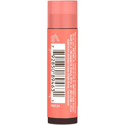 Burt's Bees Easter Basket Stuffers, Lip Tint Balm with Long Lasting 2 in 1 Duo Tinted Balm, Color Infused with Deeply Hydrating Shea Butter for a Natural Looking Buildable Finish, Zinnia (2-Pack)