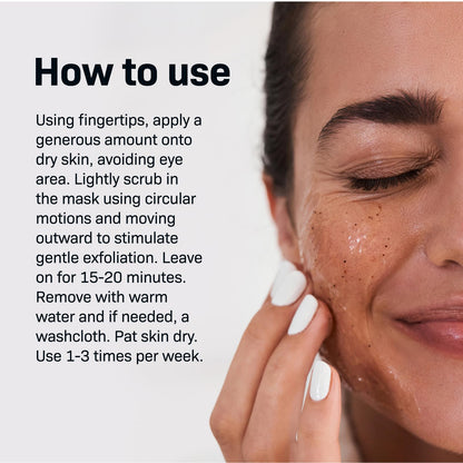 Revision Skincare Pumpkin Enzyme Mask, Gently Exfoliating Facial Mask, with Brazilian Clay and Natural Enzymes, 1.7 oz