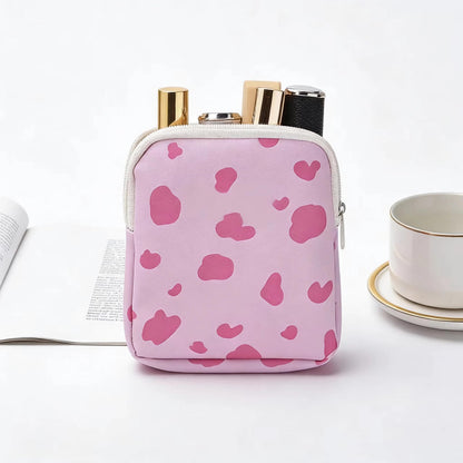 2-piece Sanitary Napkin Storage Pouch - Reusable Period Bag for Pads - Discreet pad Bag or Period Pouch