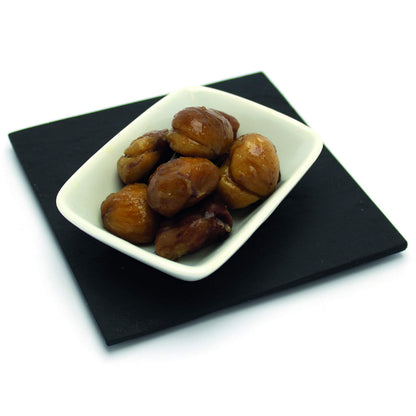 Concept Fruits Whole Roasted French Chestnuts - Peeled, Ready-to-eat, Steamed - Product of France - 14.8 oz Jar
