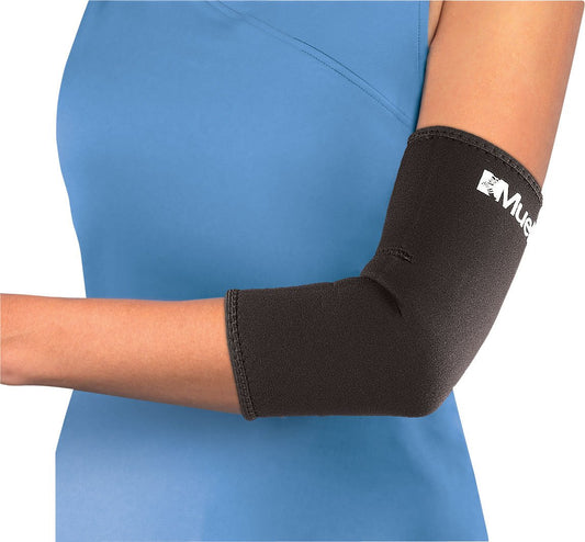 Mueller Neoprene Elbow Sleeve, Black, X-Large