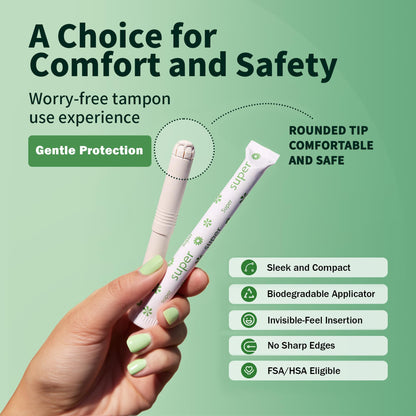 Organic Cotton Period Care Set: Tampons, Pads & Liners