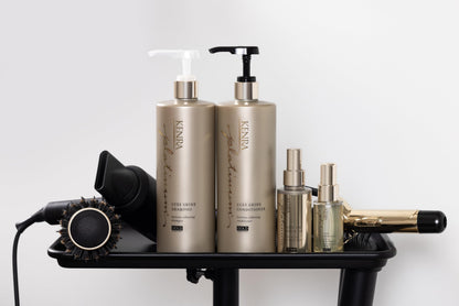 Kenra Professional Platinum Luxe Shine Oil | Gold Enriched Nourishing Elixir |Enhances Shine & Manageability | Thermal Protection Up To 450F | Medium To Coarse Hair