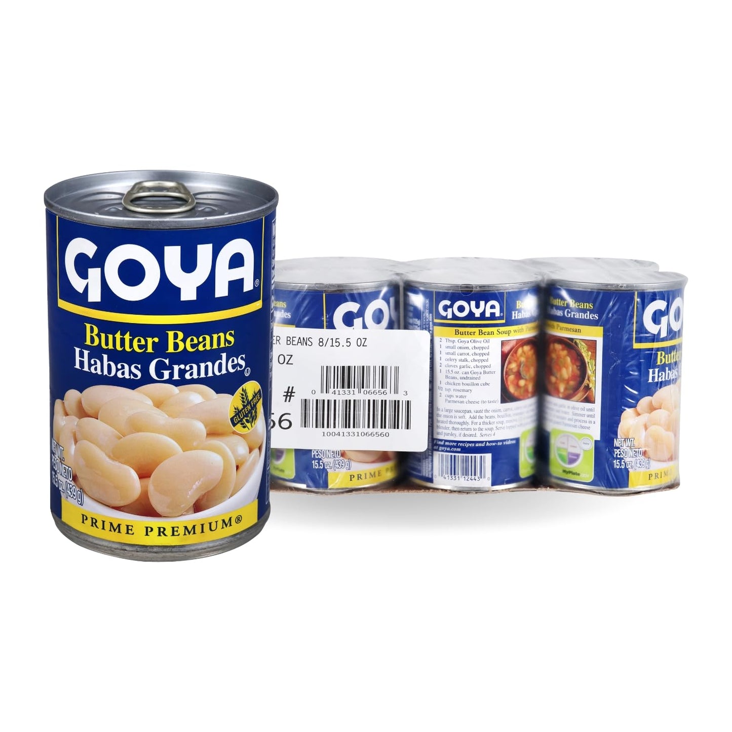 Goya Butter Beans, 15.5 Ounce (Pack of 8)