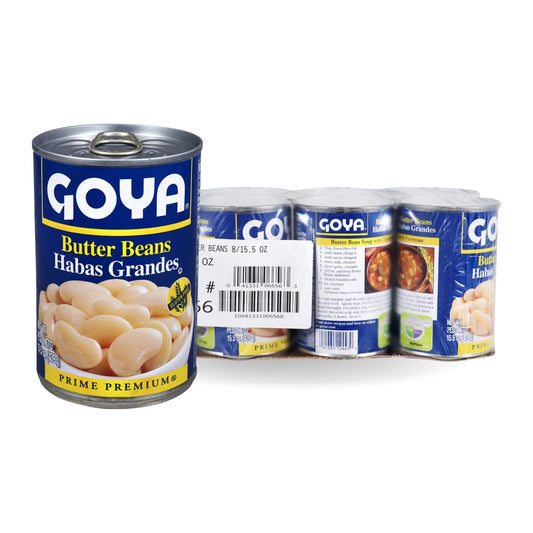 Goya Butter Beans, 15.5 Ounce (Pack of 8)