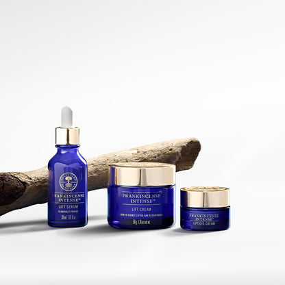 Neal's Yard Remedies Frankincense Intense Lift Eye Cream, Age Defying Eye Cream with Hyaluronic Acid & Caffeine, Vegan & Cruelty-Free, 0.50 fl. oz.
