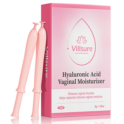 Villsure Hyaluronic Acid Vaginal Moisturizer for Women – pH Balance Support Vaginal Care Gel – Helps Relieve Dryness & Support Vaginal Health – Fragrance-Free