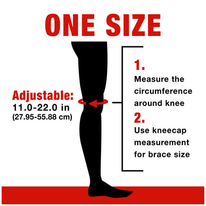 ACE Brand Adjustable Knee Brace with Side Stabilizers Provides Support & Compression to Arthritic and Painful Knee Joints