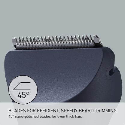 Panasonic MultiShape Electric Hair Clipper with Four Dual Comb Attachments for Cutting Lenghts from 0.9-30mm, Cordless, Waterproof Wet/Dry Hair Trimmer for Men with Long-Lasting Battery - ER-CKN3-A