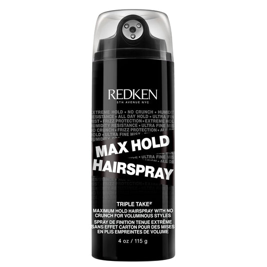 Redken Extreme High Hold Max Hold Hairspray 32 For All Hair Types - Long-Lasting Lift & Body, All-Day Style Control With a Dry Finish, 24h Humidity Resistance