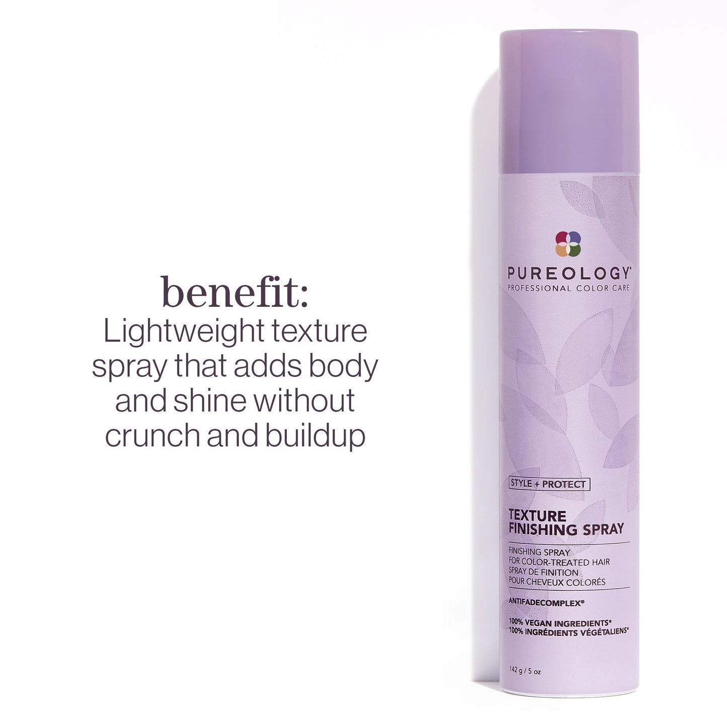 Pureology Style + Protect Texture Finishing Spray For Color-Treated Hair - Lightweight Texturizing Spray, Sulfate-Free & Vegan