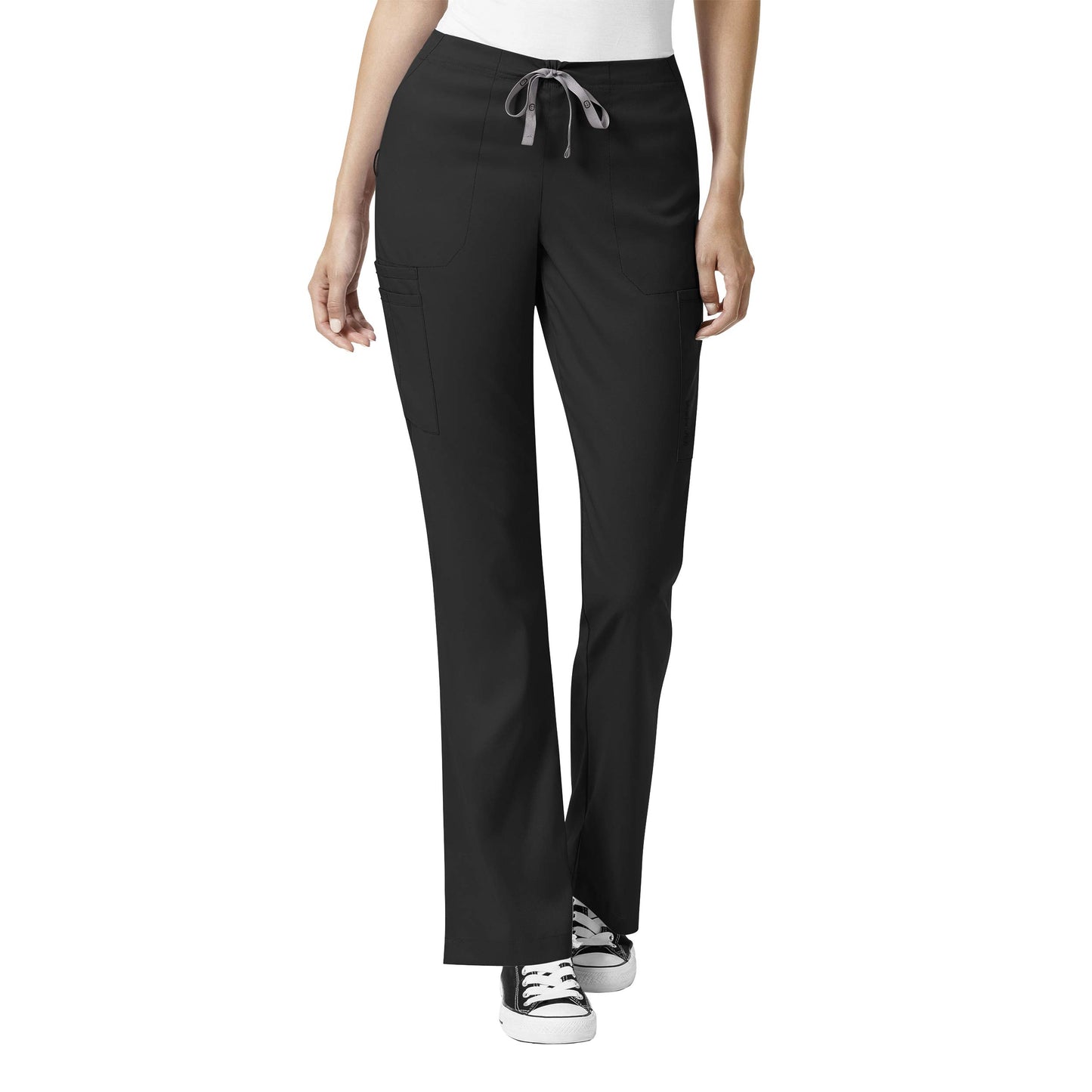 Wink Womens Moderate Flare Cargo Pant
