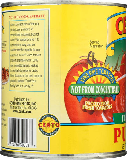 Cento Tomatoes Puree 28.0 OZ (Pack of 3)
