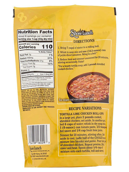 Shore Lunch Tortilla Soup Mix, 9-ounces (Pack of3)