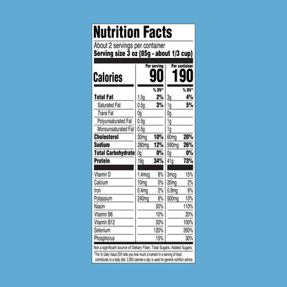 StarKist Albacore White Tuna in Water, 6.4 oz Pouch (1 Pack) Ready to Eat Wild Caught Tuna, 19g Protein & 90 Calories Per Serving, Gluten Free, Soy Free, Kosher, Perfect for Meals & Snacks