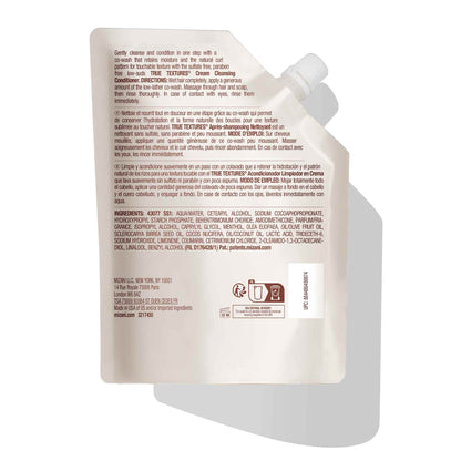 Mizani True Textures Cream Cleansing Conditioner, With Coconut Oil, Paraben & Sulfate-Free. For Curly Hair