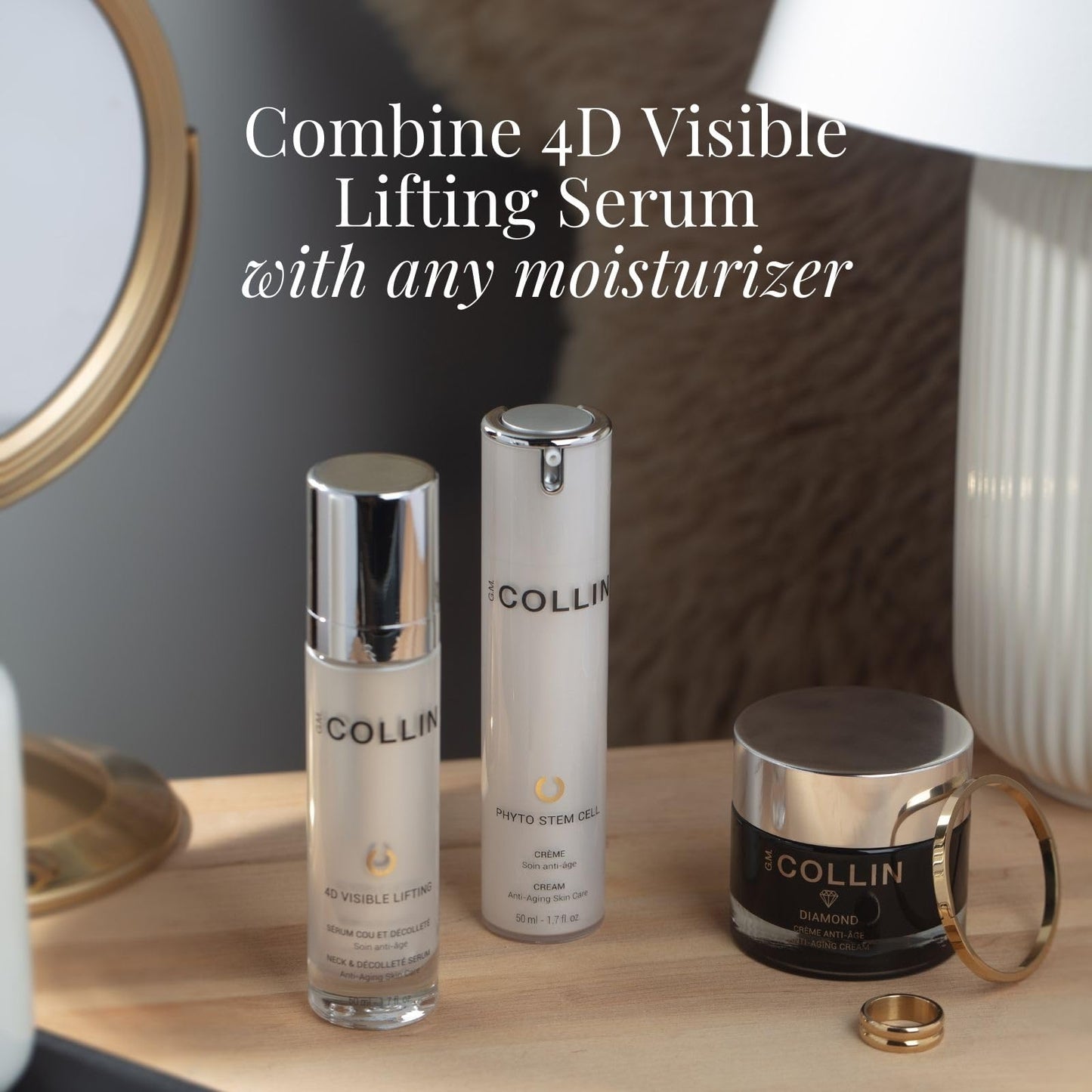 G.M. COLLIN Phyto Stem Cell Cream | Anti-Aging Face Moisturizer With Plant Stem Cells and Peptides to Visibly Reduce Fine Lines and Wrinkles