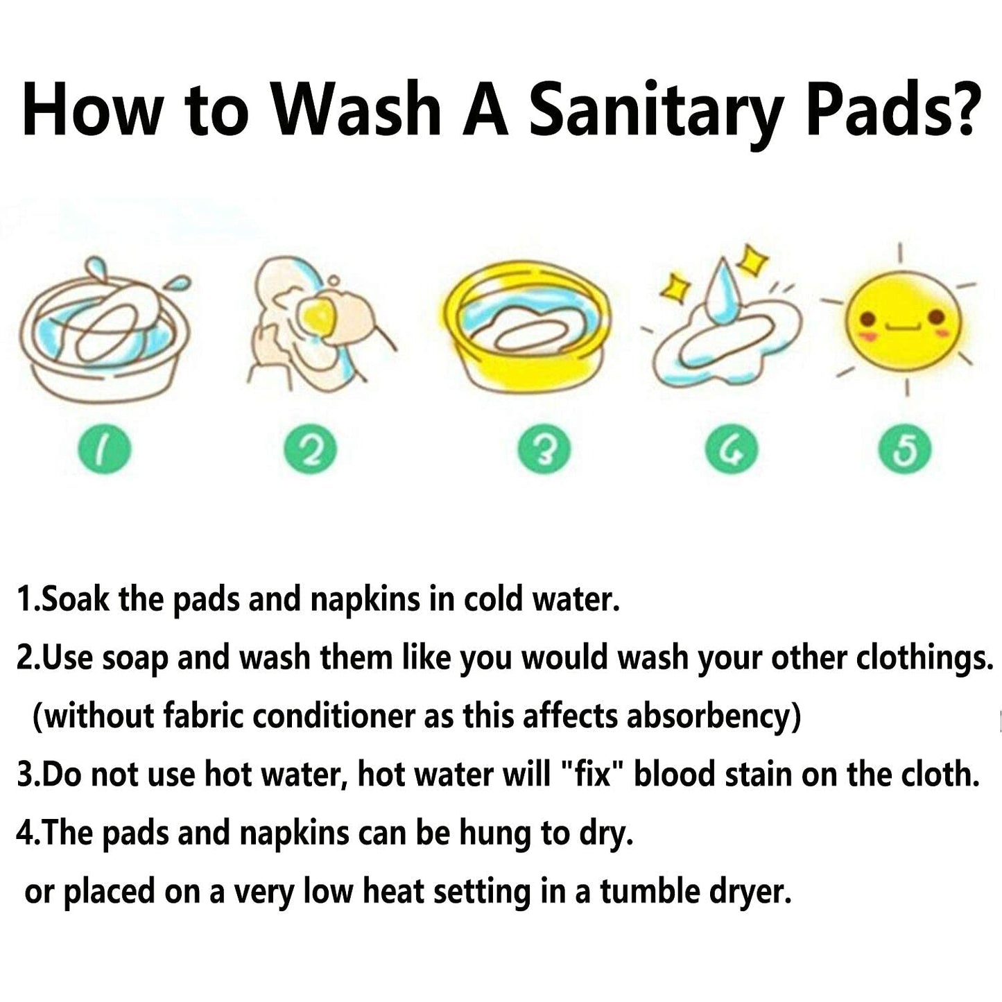 10 Pcs Reusable Menstrual Pad Set Including 1Pc Mini Wet Bag + 9Pcs Light Flow Daily Use Waterproof Mama Cloth Sanitary Napkin Pads Menstrual Pads (Panty Set, Panty Liner Bamboo Charcoal)