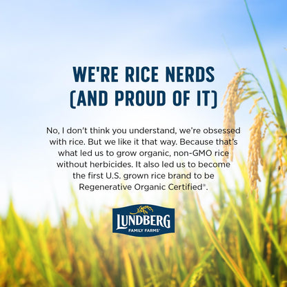 Lundberg Organic Basmati, Long-Grain Brown Rice – Non-Sticky, Fluffy & Aromatic, 32 Oz