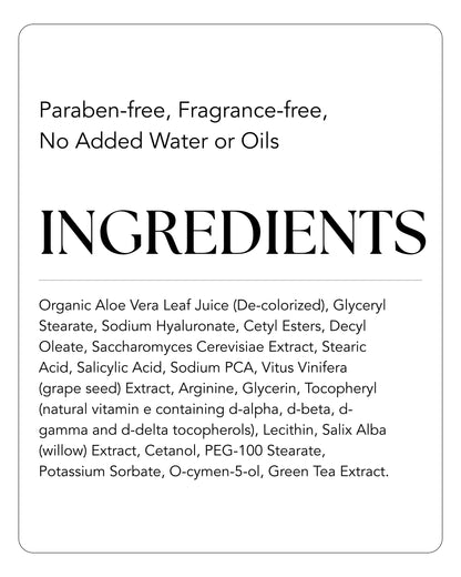 Oxygenetix Pore Clarifying Hydro-Matrix | Hyaluronic Acid Face Cream & Moisturizer for Clear-Looking Skin | Daily Hydrating Lotion with Salicylic Acid (2.5 oz)