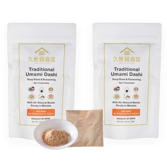 Banno Traditional Umami Dashi Soup Base & Seasoning, Authentic Product of Japan, No MSG (30 packets)