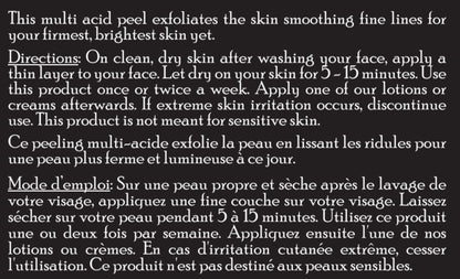 Brickell Men's Smooth Finish Glycolic Acid Peel For Men, Natural and Organic, Anti-Aging Peel for Wrinkles, 2 Ounce, Scented
