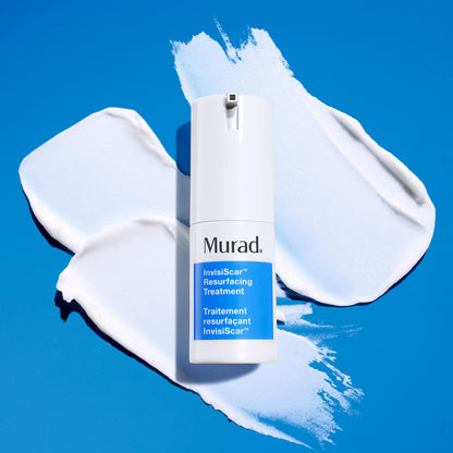 Murad InvisiScar Resurfacing Treatment – Acne Scar Solution with Vitamin C, Salicylic Acid & Centella Asiatica for Smoother Texture, Reduced Discoloration & Effectively Blurs Imperfections - 0.5 Fl Oz