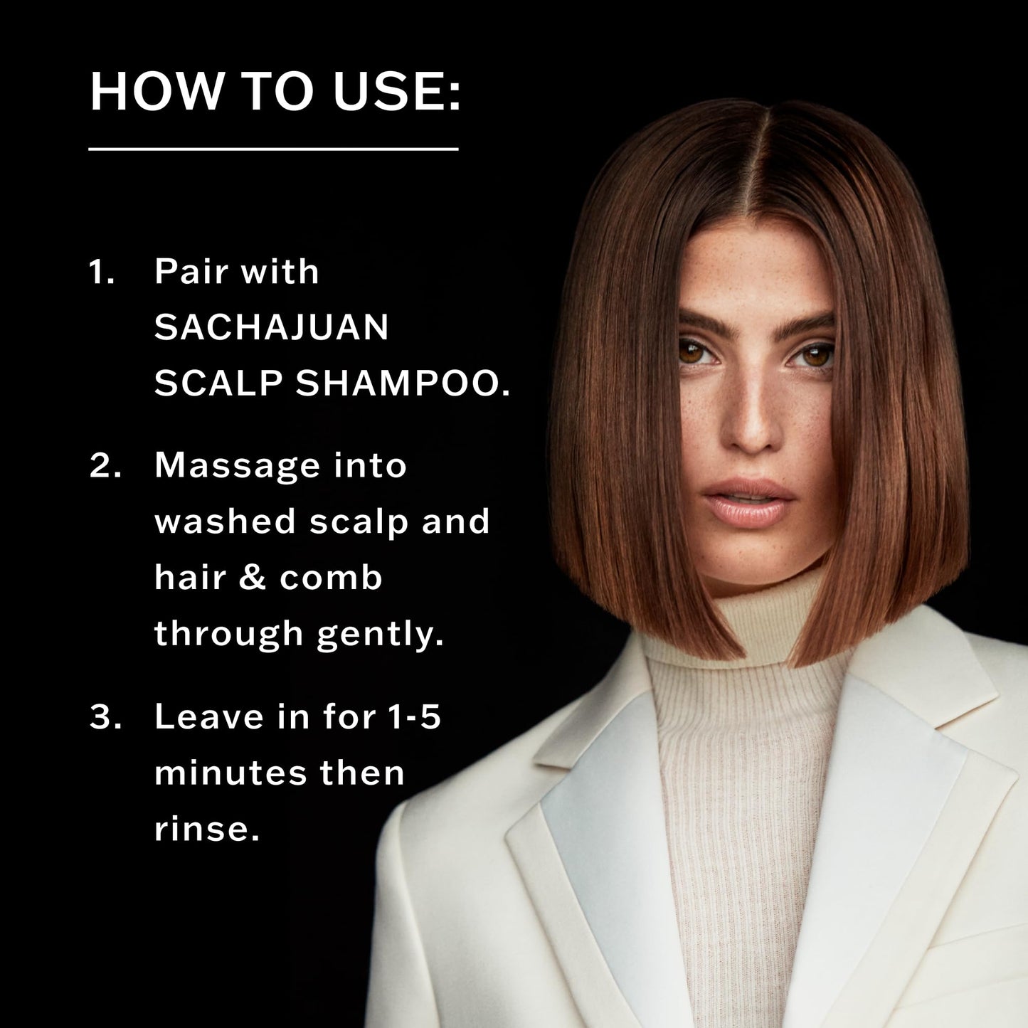 SACHAJUAN Scalp Conditioner for Dry Itchy Scalp, Oily Hair & Dandruff, Salicylic Acid, Rosemary Oil & Ginger