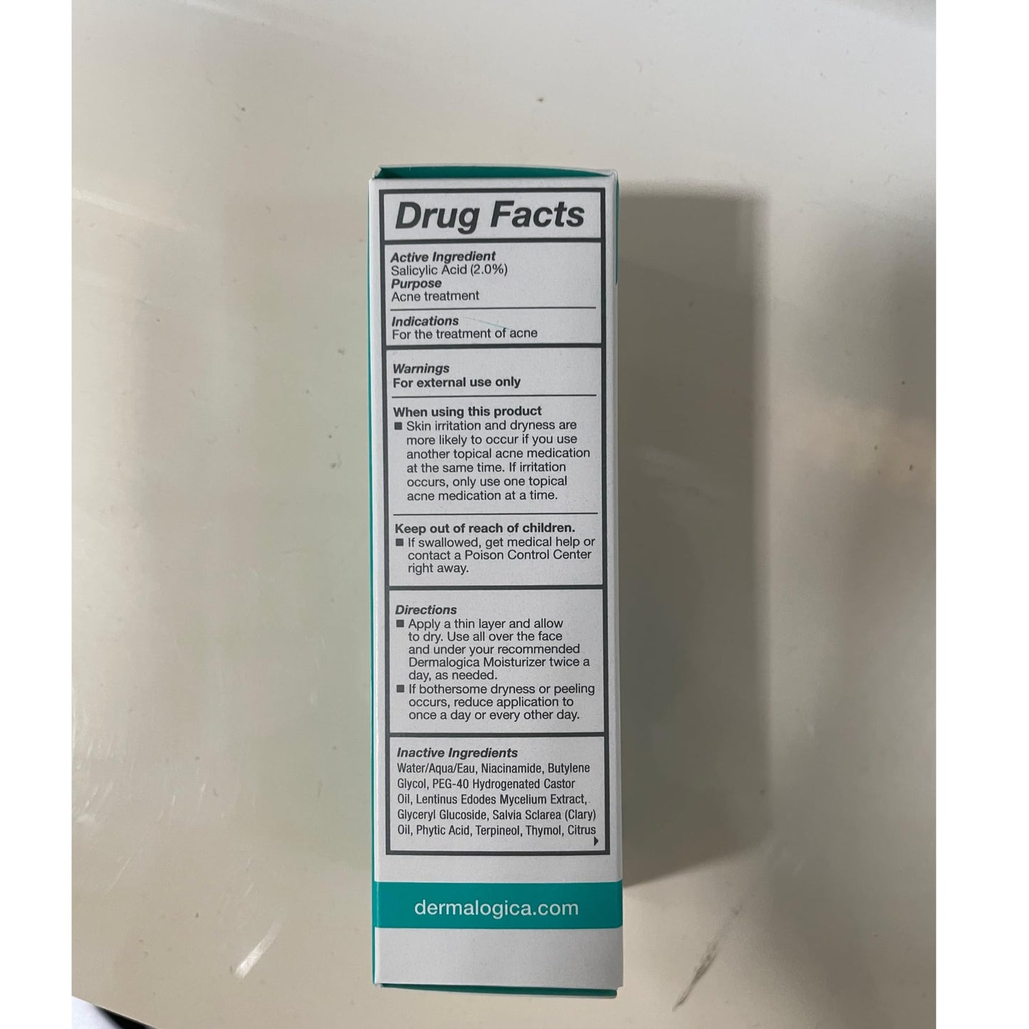 Dermalogica Age Bright Clearing Serum (1 Fl Oz) Anti-Aging Face Serum with Salicylic Acid - Promotes Smoother, Clearer, Brighter, and More Even Skin