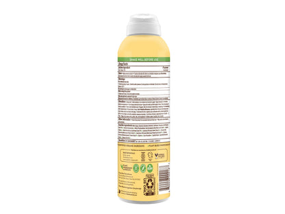 Babo Botanicals Sheer Zinc Continuous Sunscreen Spray SPF30 - Natural Zinc Oxide - Extra Sensitive Skin - Water Resistant - Vegan - Fragrance-Free - Air-Powered Spray - For all ages