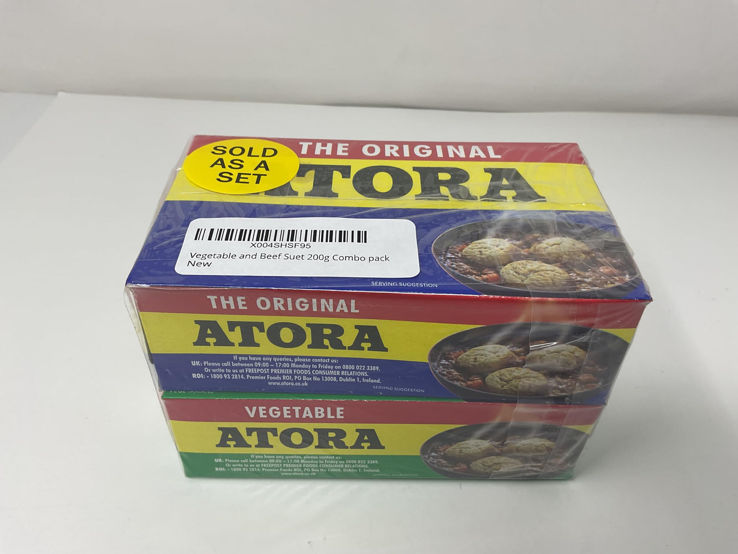 Vegetable and Beef Suet 200g Combo pack