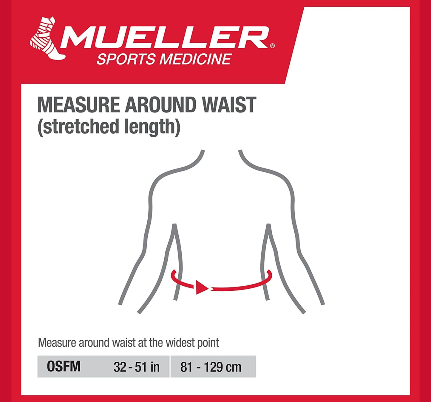Mueller Sports Medicine Adjustable Back & Abdominal Support, Belt, Back Pain Relief Support for Men and Women, Ideal for Lower Back Pain, Weakness, Fatigue, Black, One Size